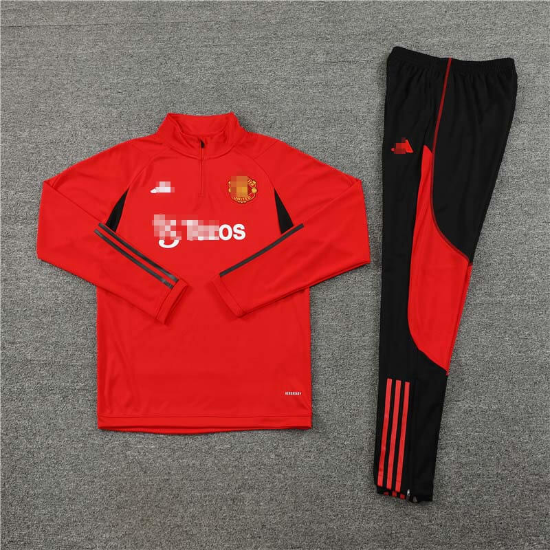 Sudadera Entrenamiento Manchester United 2023/2024 Rojo